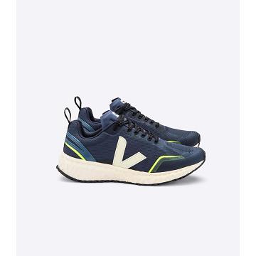 Men's Veja CONDOR MESH Running Shoes Navy | SG 123ZUT